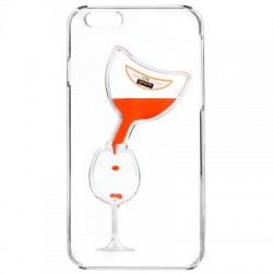 3D Liquid Flow Hourglass Anti-Slip Back Cover Case for iPhone 6 Plus 6S Plus